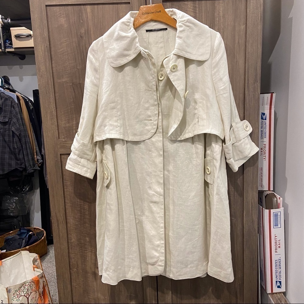 Sita Murt‎ Linen Button Up Jacket